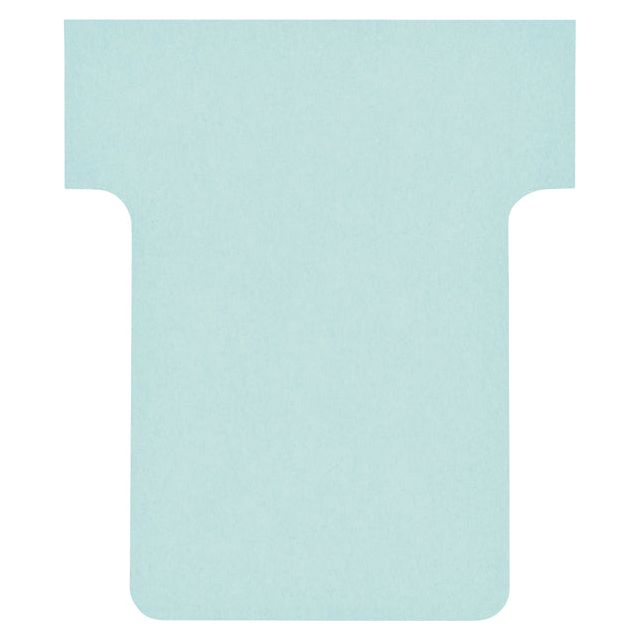 Nobo - T-planbordkaarten index 1,5, ft 53 x 45 mm, blauw