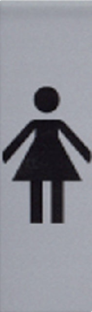 Posta - Infobord pictogram dame 44x165mm