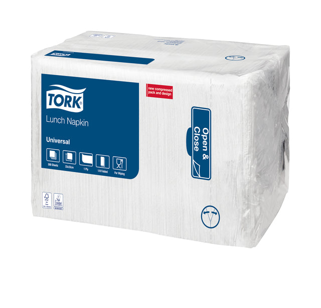 Tork - Lunch Service 1 - Layer Universal White 500st 509308