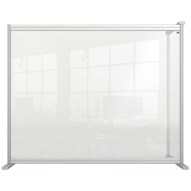 Panneau d'extension de l'écran de bureau NOBO MODULAL ACrylique transparent 1200x1000 mm