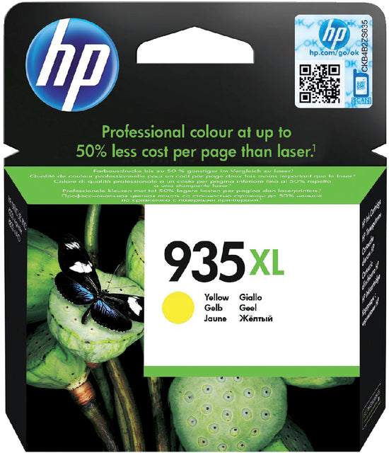 HP - INKCARTRIDGE C2P26AE 935XL GEEL HC