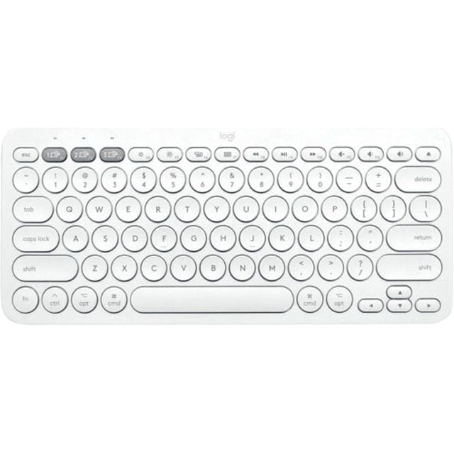 Clavier Logitech K380 Bluetooth Qwerty White