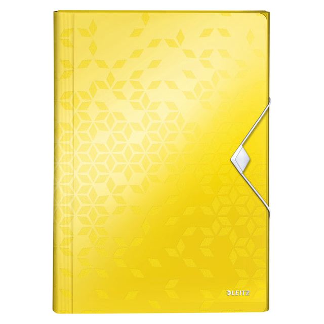 Leitz - Tri Folder wow 6 Tabs pp jaune | 5 pièces