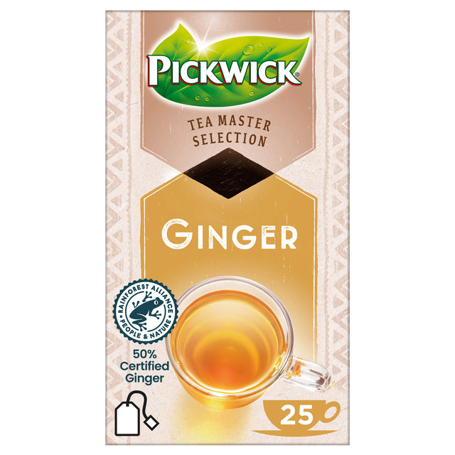 Pickwick - Tea Master Auswahl Ingwer 25st | 4 Stücke