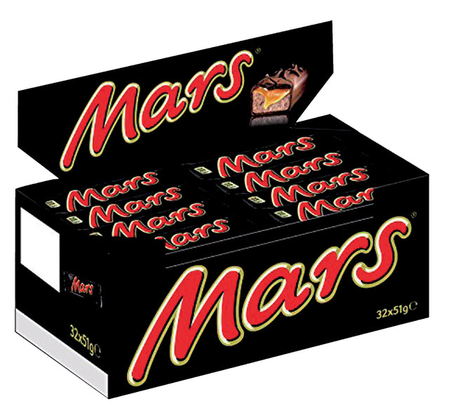 Mars - Bars Single 51gr 32 Teile