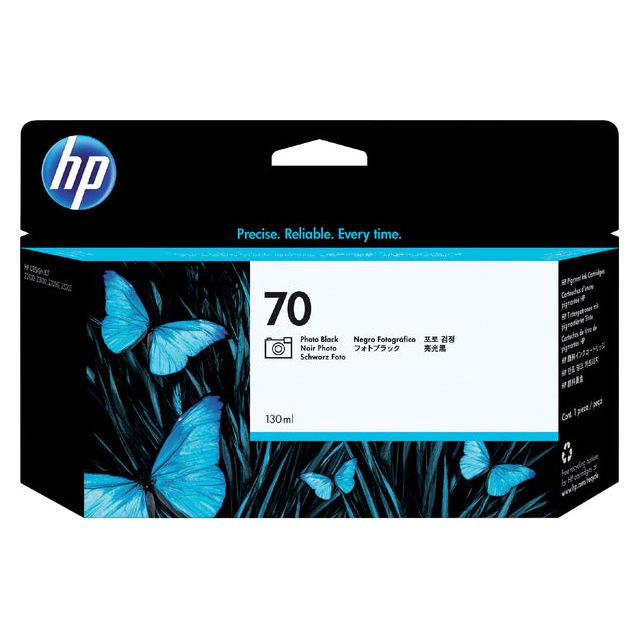 HP - Inktcartridge  c9449a 70 foto zwart