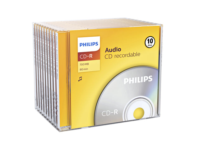 Philips - Cd-r philips 80min audio jc (10)