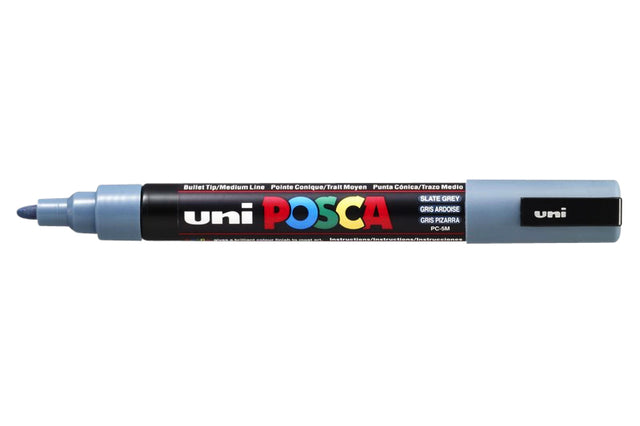 POSCA - PC5M M M SLATE GRAY | 12 Stücke