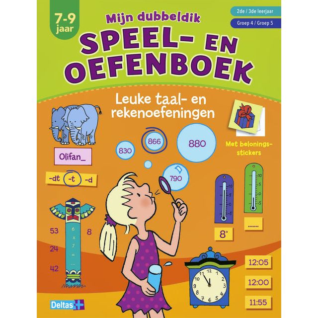 Deltas - Speel en oefenboek  taal- en rekenoefeningen