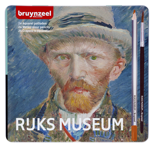 Bruynzeel - farbige Stifte Aquarel van Gogh Blik bei 24 Stück Assorti | 6 Stücke