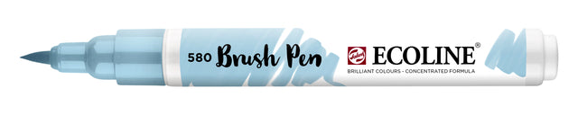 Talens - Brushpen ecoline 580 pastelblauw | 3 stuks