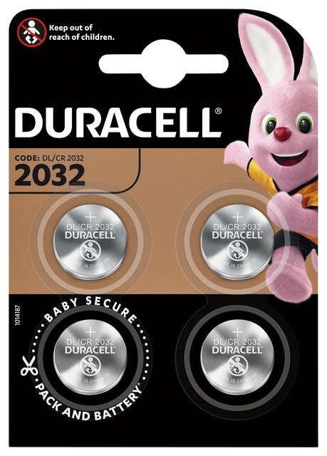 Duracell - Batterij duracell 2032 lithium 4pack | 6 stuks