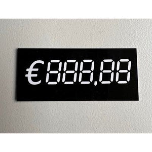 Klika - Tessera digitale 60x25 mm 888,88 € 10pz 20 pezzi