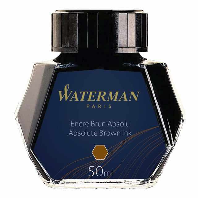 Brunnen Stift Ink Wasser Mann 50 ml absolut braun