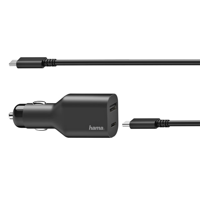 Hama-Car-Ladegerät Hama Notebook USB-C 5-20V/70W Schwarz | Blasen Sie ein 1 Stück | 6 Stück