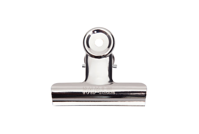 Maul - Paper Clamp Bulldogclip 70 mm Blister 5 Chromeed