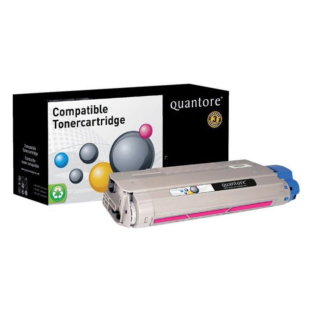 Tonercartridge Quantore Oki 44318606 Rot