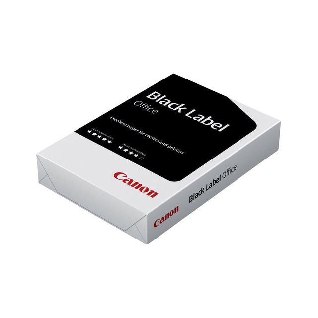 Canon - Kopieerpapier black label office a4 80gr wit | 5 stuks