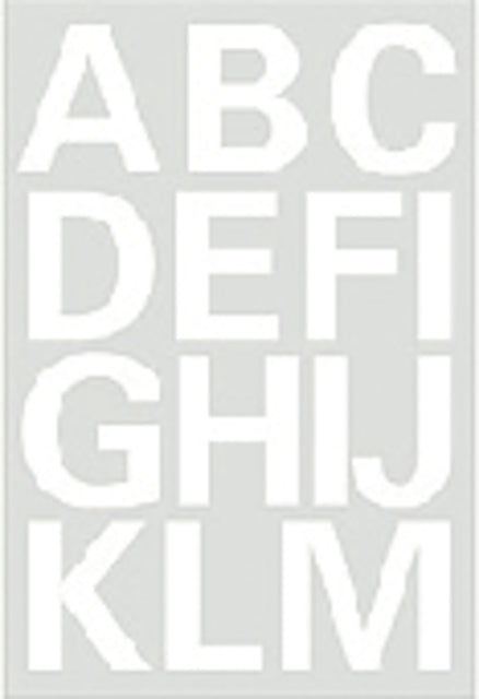 Herma - Label 4169 25 mm Letters A -z White | 10 pièces