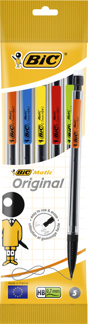 BIC - Vulpotlood Matic Classic Blister de 5 pièces