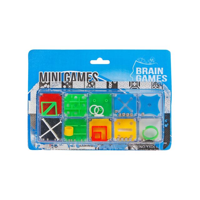 Saison - Mini Puzzle Brain Games Set de 10 pièces | 1 ampoule