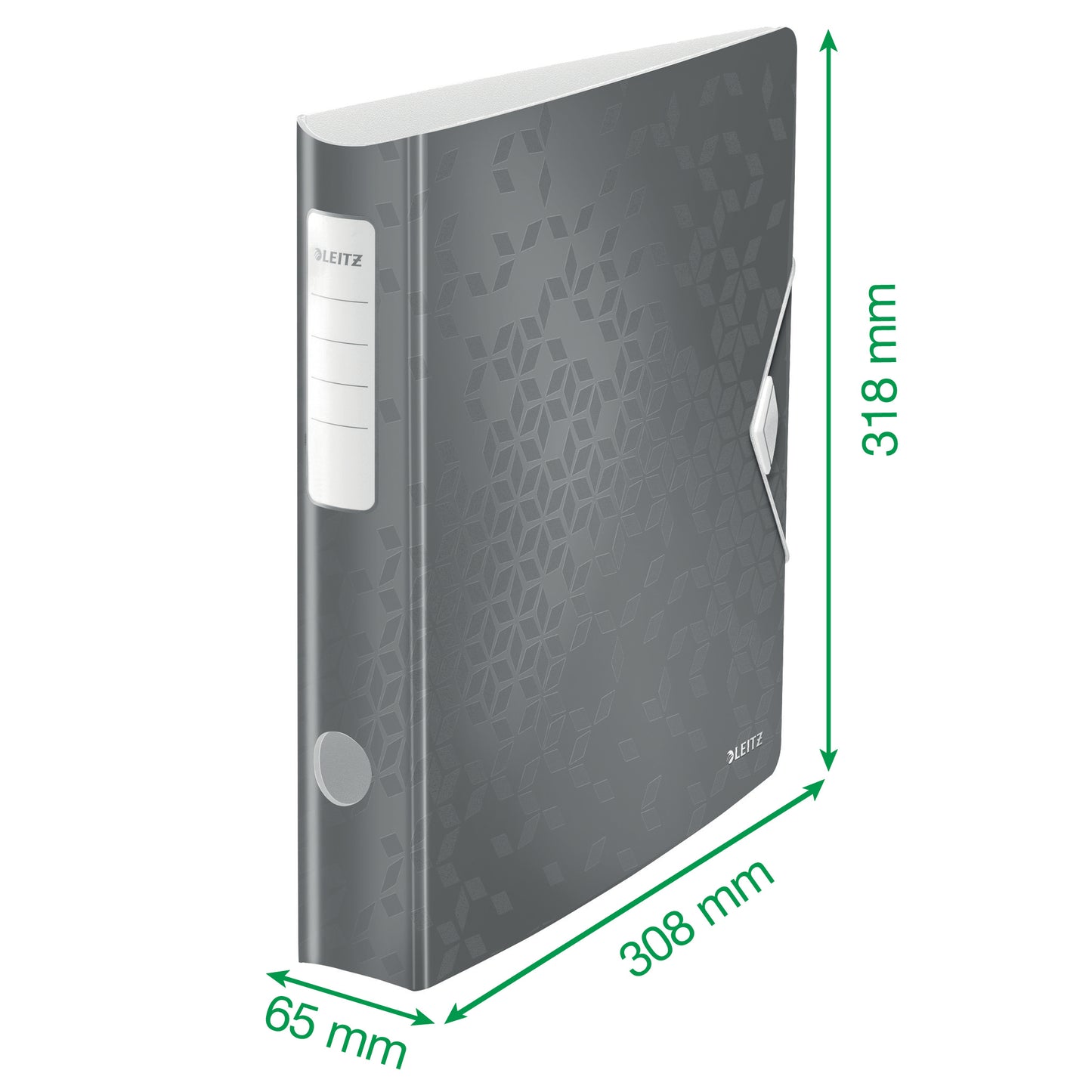 Leitz - WOW folder Active spine of 6.5 cm, green