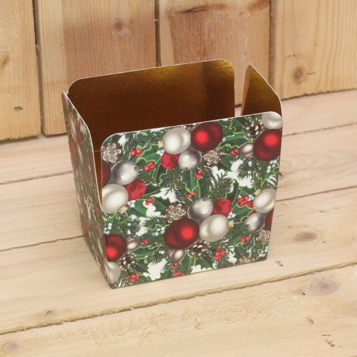 Bonbon doosjes - Chocolade doosje - Kersttraditie LAAG - 24 stuks