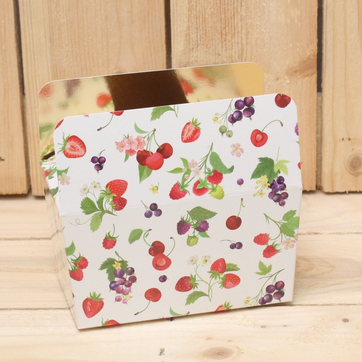 Bonbon doosjes - Chocolade doosje - Zomerfruit LAAG - 12 stuks