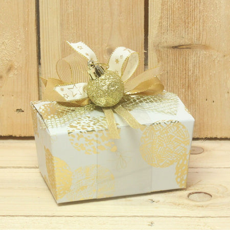 Bonbon doosjes - Chocolade doosje - Kerstbal LAAG kerst - 24 stuks