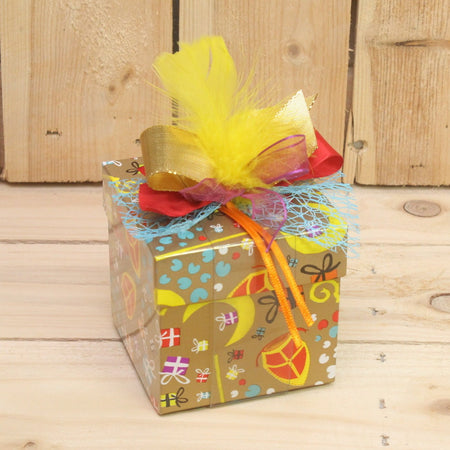 Bonbon doosjes - Chocolade doosje - Sint decor met transparante banderol - 24 stuks