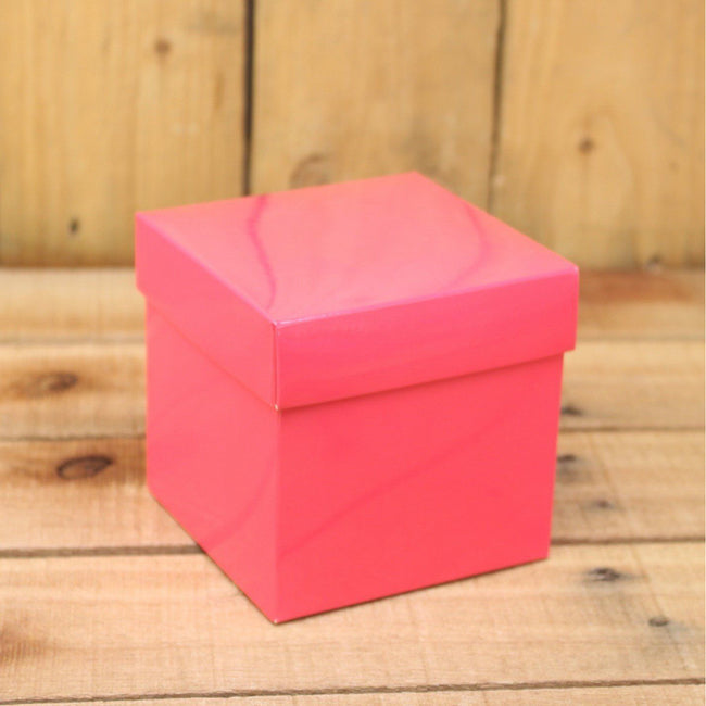 Bonbon doosjes - Chocolade doosje - Koraalrood - 24 stuks