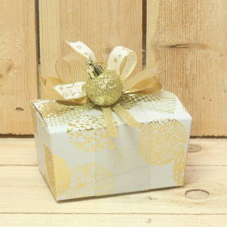 Bonbon doosjes - Chocolade doosje - Kerstbal LAAG kerst - 24 stuks