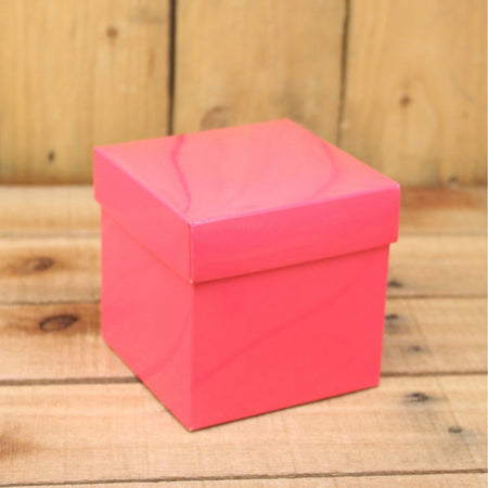Bonbon doosjes - Chocolade doosje - Koraalrood - 24 stuks
