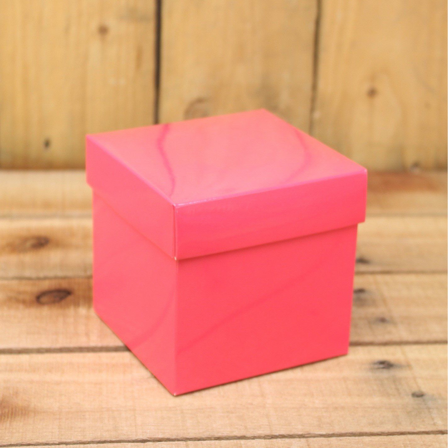 Bonbon doosjes - Chocolade doosje - Koraalrood - 24 stuks