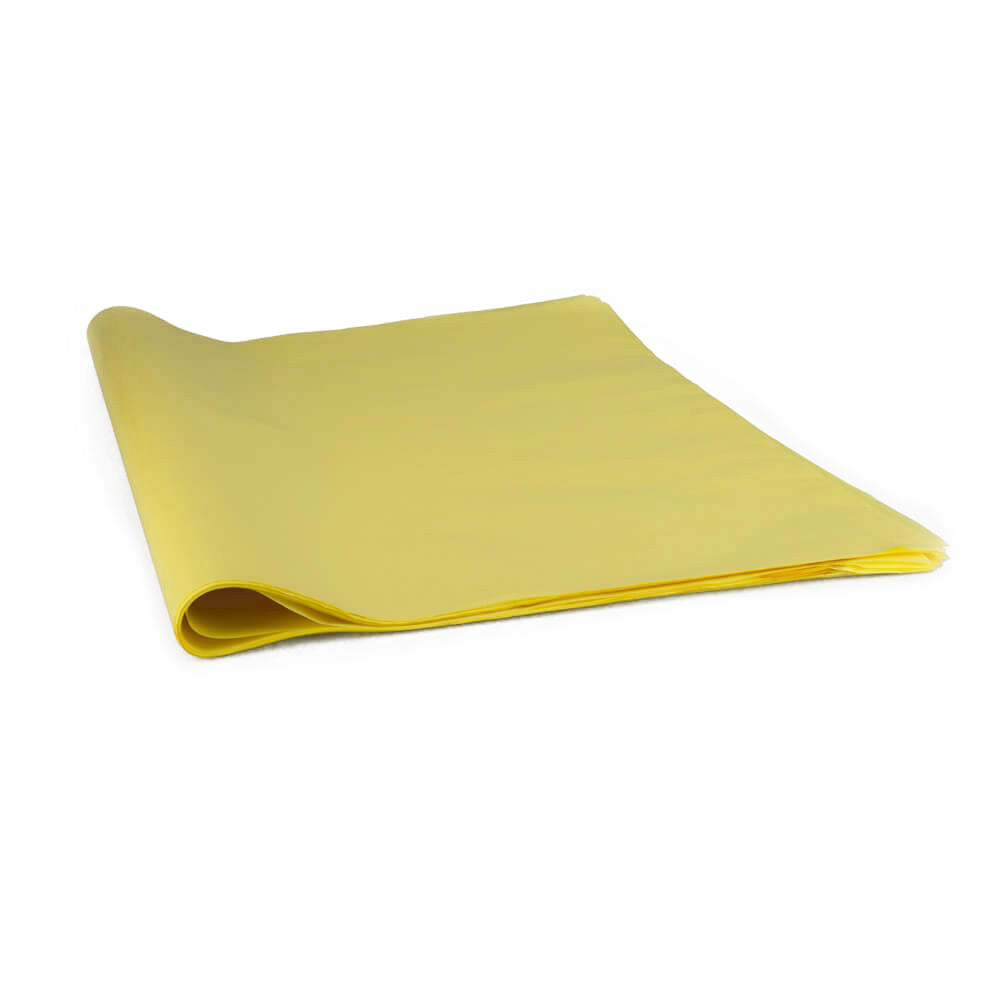 Klika -  Vloeipapier geel 50 x 75 cm 28 gram/m2