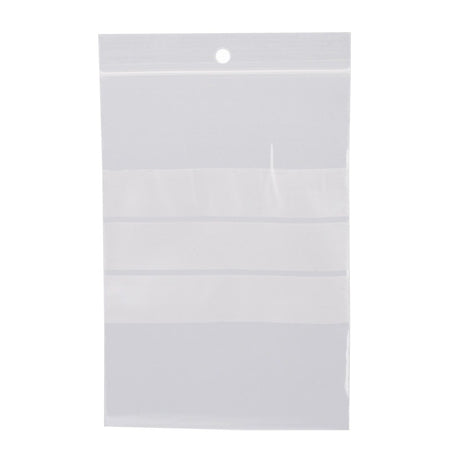 Klika - Sacs Ziplock 120 x 180 mm avec surface d'écriture