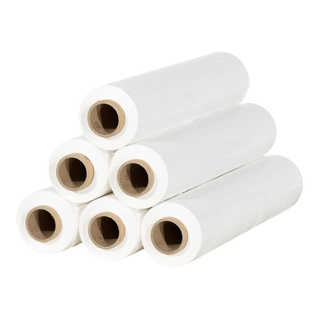 Klika - Film per avvolgimento manuale 23 micron 50 cm x 300 metri bianco