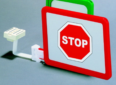 Klika - Estante oscilante A5 transversal rojo con imán