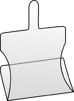 Klika -  PVC standaardje 5 cm zonder connector