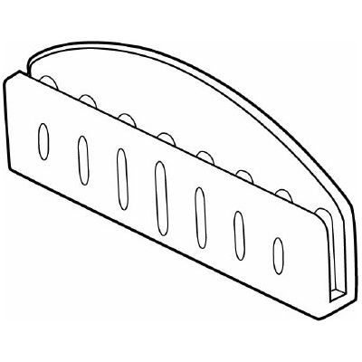 Klika - Kartenhalter transparent, Breite 60 mm