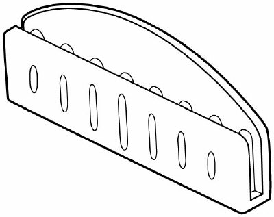 Klika - Portacarte trasparente, larghezza 60mm