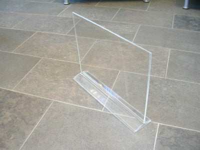 Klika - Menú estándar acrílico A4 30x21cm Landsc 13 piezas