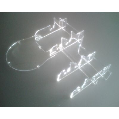 Klika - Vajilla transparente presentación 2 piezas