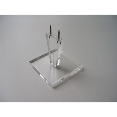 Klika - Talonera acrílica pincho alto 80 mm