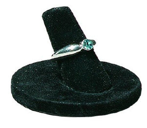 Klika - Porta anelli nero altezza 3,5 cm x diametro 4 cm 14 pezzi