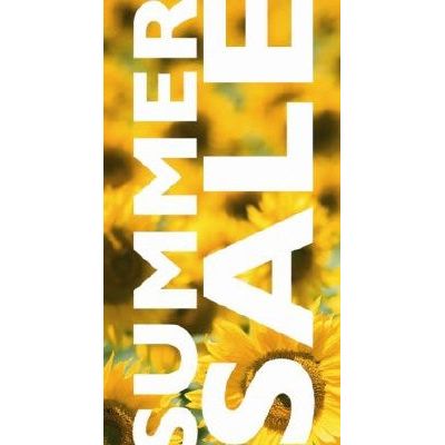 Klika - Thème de billets de fenêtre Summersale 50x94cm - 20 pièces