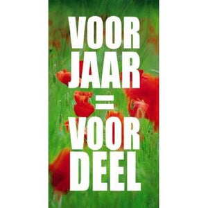 Klika -  Raambiljet thema VOORJAAR=VOORDEEL