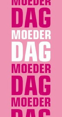 Klika -  Raambiljet thema MOEDERDAG afm. 50x94cm