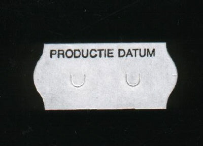 Klika - Label 2612 white/black PRODUCTION DATE