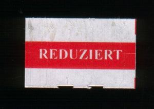 Klika - Label 2616 gerade weiß Reduziert 3 Stück